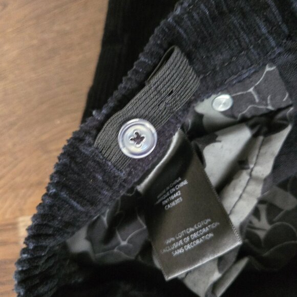 Empyre boys soft cotton black corduroy skater pants - Picture 5 of 6